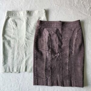 Club Monico 2 Corduroy Mini Skirt Womens 0 28" Waist Hipster Grunge‎ Indie Y2K